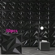 GNWZCUYSNS 3D PVC Plastic Wall Panels, Waterproof and Heat-Resistant, With Grooved Texture. for Living Rooms, Halls, Bedrooms, Hotels, Offices, Game Rooms, and TV Accent Walls.