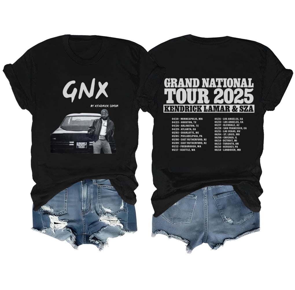GNX Tour 2025 Shirt, Grand National Tour Shirt, Kendrick Lamar Tour