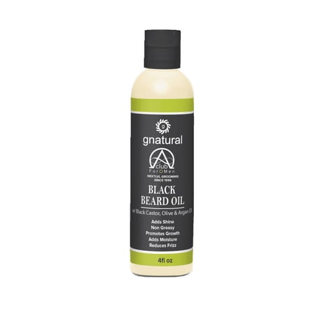 GNatural Alpha Club 4 Men Black Beard Oil