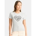 thumbnail image 1 of Cactus and Pearl Women's Go Away Graphic Tee with Short Sleeves, Sizes XXS-XXL, 1 of 5
