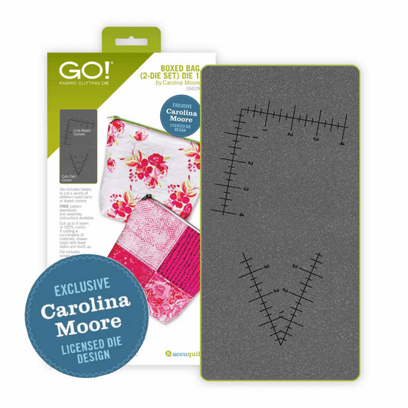 Accuquilt GO! Boxed Bag 2-Die Set by Carolina Moore