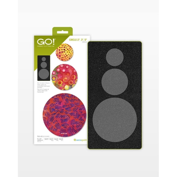 Accuquilt GO! Circle-2", 3", 5" Die