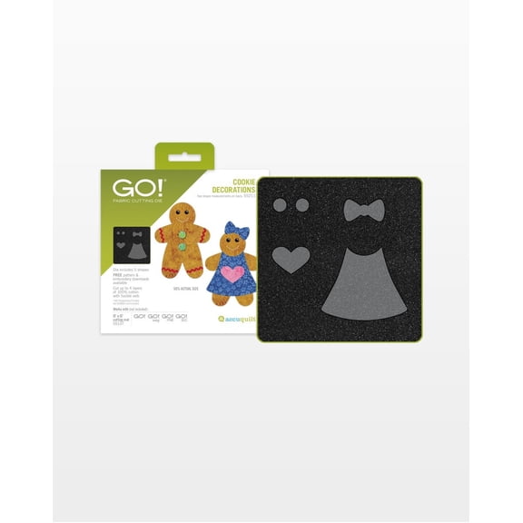 Accuquilt GO! Cookie Decorations Die