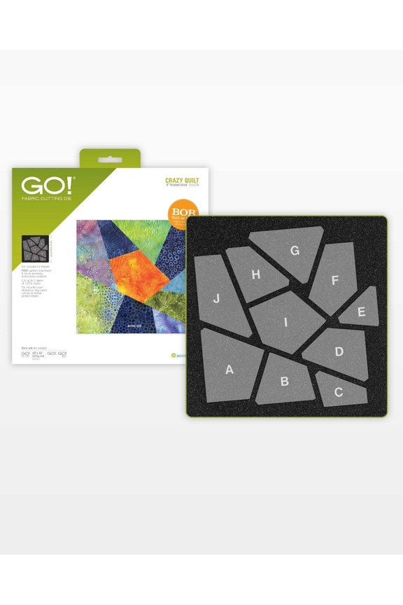 GO! Crazy Quilt-6" Finished Die