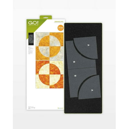 Accuquilt GO! Drunkard's Path-7" Finished Die