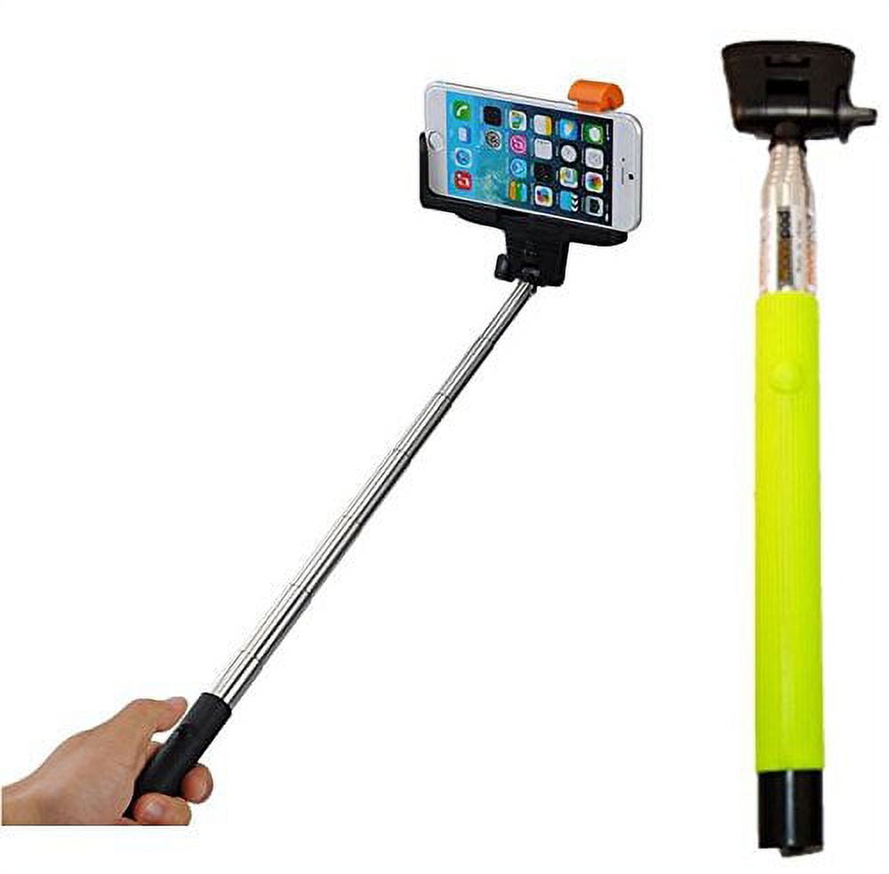 GO EZ Selfie Stick Z075 Mobile Phone Monopod Wireless Builtin