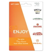 GO Enjoy $50 Gift Card