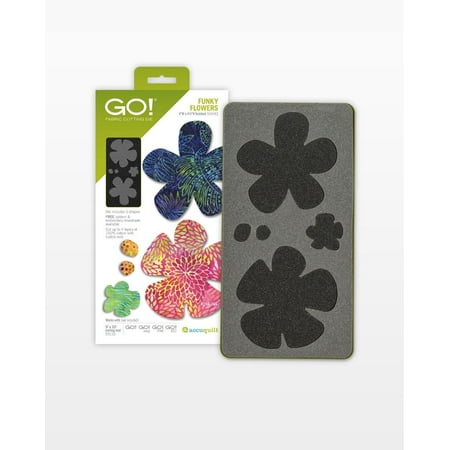 Accuquilt GO! Funky Flowers Die