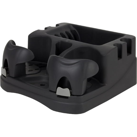 GO GEAR Vehicle Mini Console, Cup Holder & Organizer for Cars, Trucks, and More, Black (EMIC-BLA)