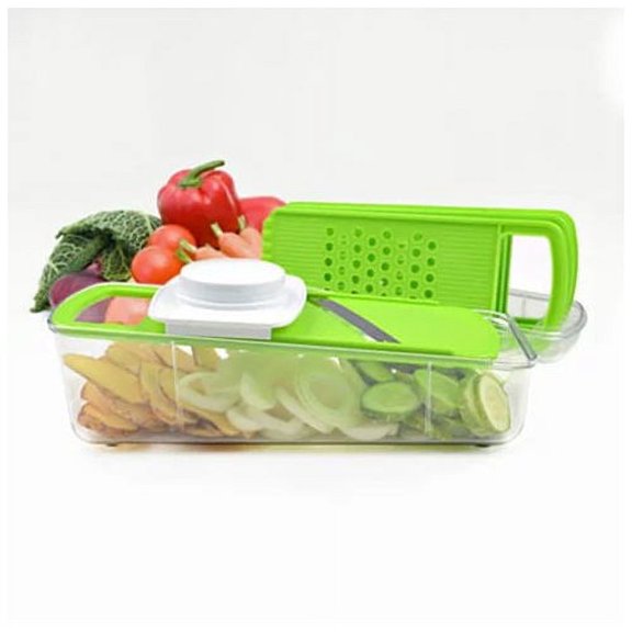 GO GREEN Veggie 4 in 1 Grinder Slicer Cutter And Shredder