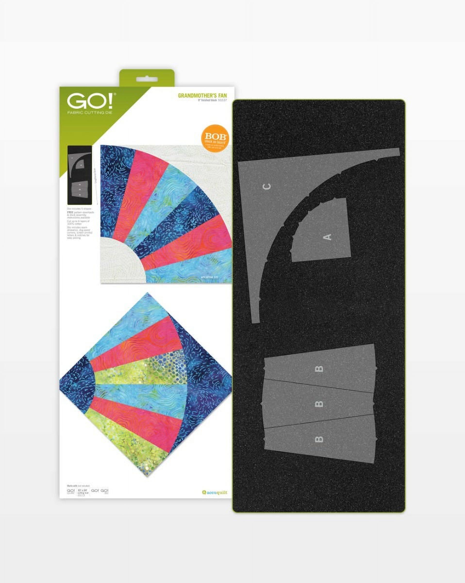 Accuquilt GO! Grandmother's Fan-9