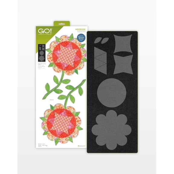 AccuQuilt GO! Me Starter Pack – Manual Die Cutter, Fabric Cutting Tool