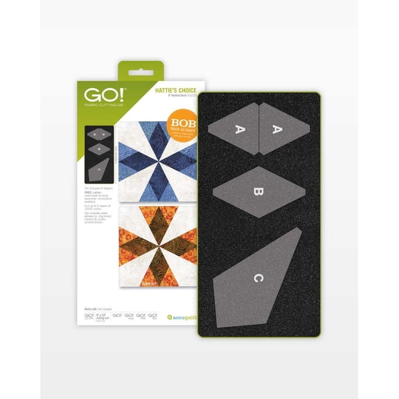 Accuquilt GO! Hattie’s Choice-8" Finished Die