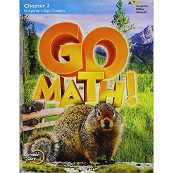 Pre-Owned GO MATH ! Teacher Edition Chapter 2 Grade 4 Paperback