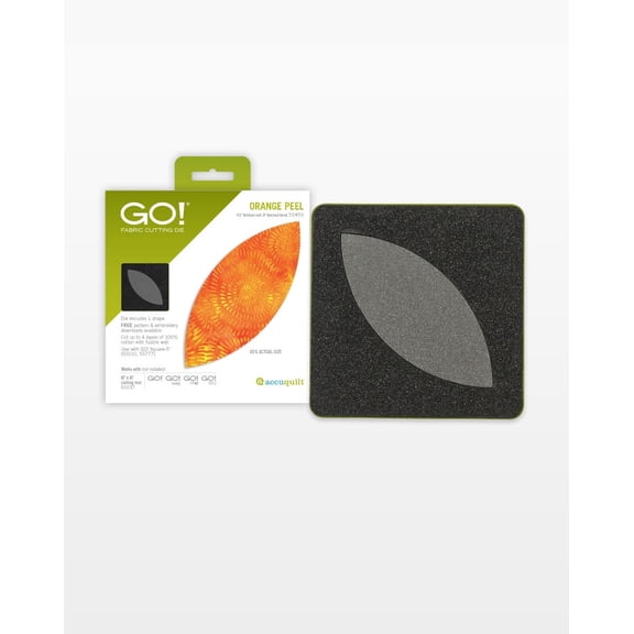 Accuquilt GO! Orange Peel-4 1/2" Die