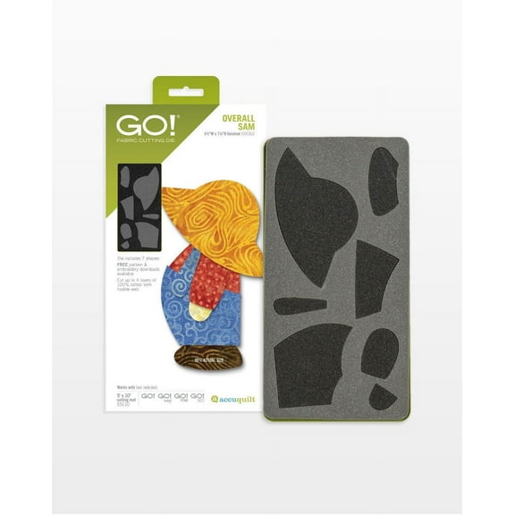 Accuquilt GO! Overall Sam Die