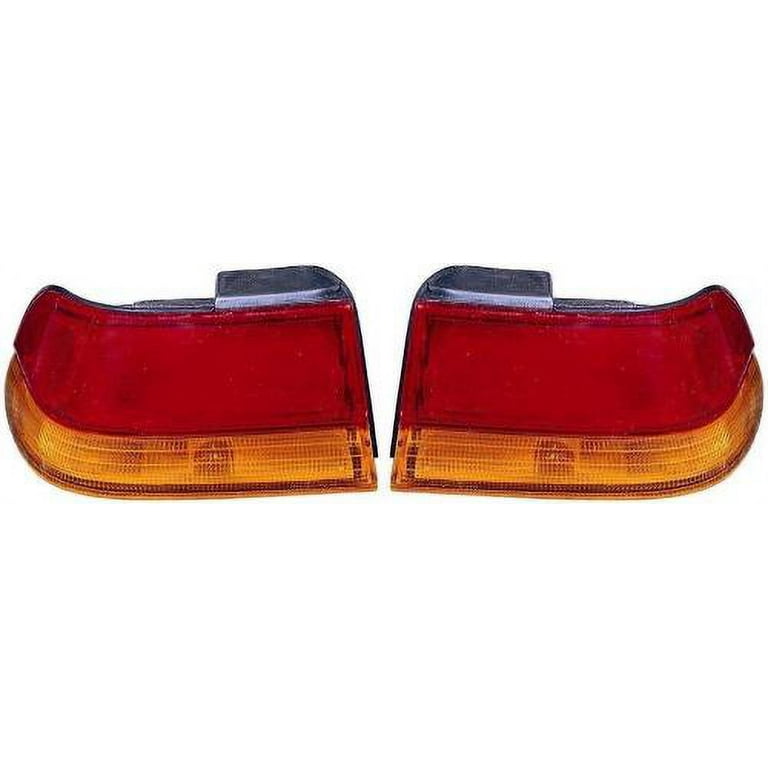 GO-PARTS - PAIR/SET - Replacement for 1995 - 1999 Subaru Legacy Rear Tail  Lights Lamps Assembly / Lens / Cover - Left & Right (Driver & Passenger)