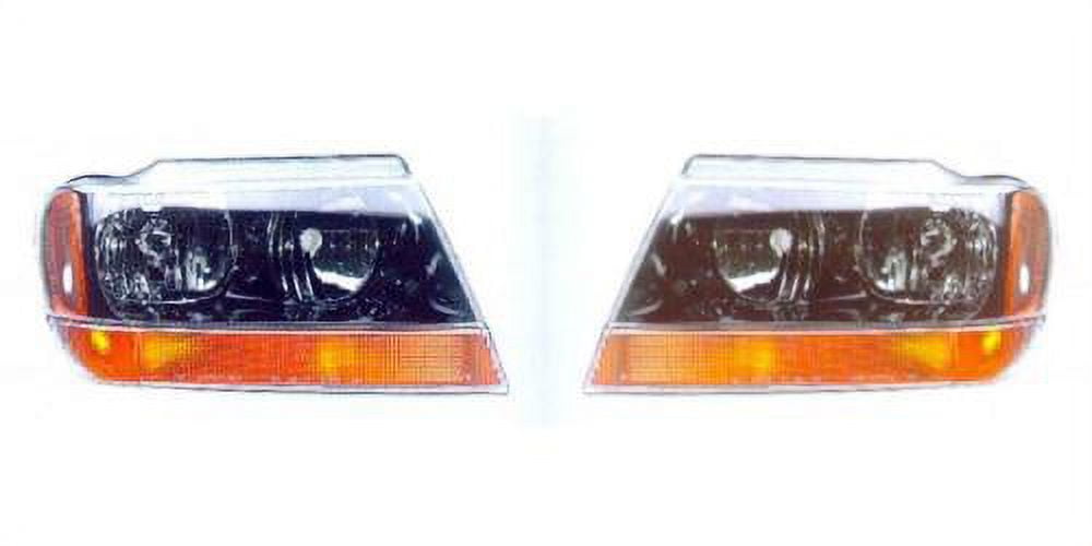 GOPARTS PAIR/SET Replacement for 1999 2004 Jeep Grand Cherokee Front