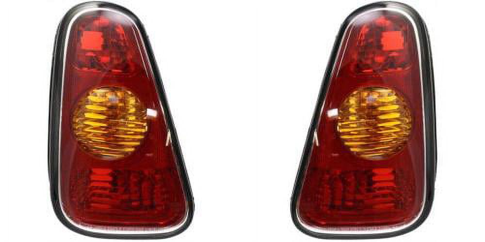 GOPARTS PAIR/SET Replacement for 2002 2005 Mini Cooper Tail Lights