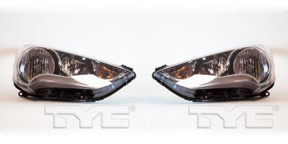 GOPARTS PAIR/SET Replacement for 2012 2016 Hyundai Veloster Front Headlightss Headlamps