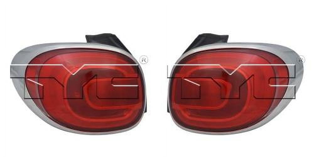 GOPARTS PAIR/SET Replacement for 2014 2015 Fiat 500l Rear Tail
