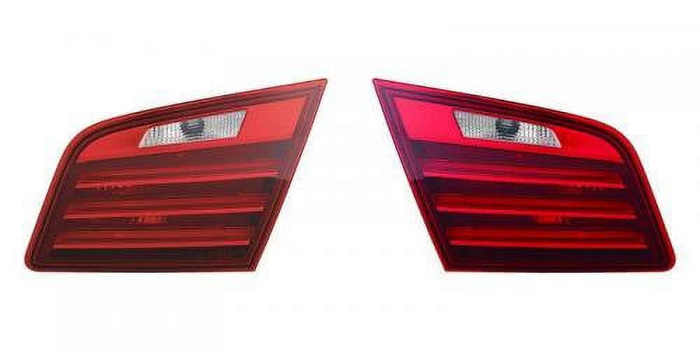 GOPARTS PAIR/SET Replacement for 2014 2016 BMW 535i Tail Lights Rear