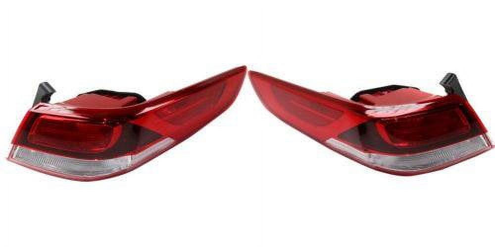 GOPARTS PAIR/SET Replacement for 2016 2018 Kia Optima Tail Lights