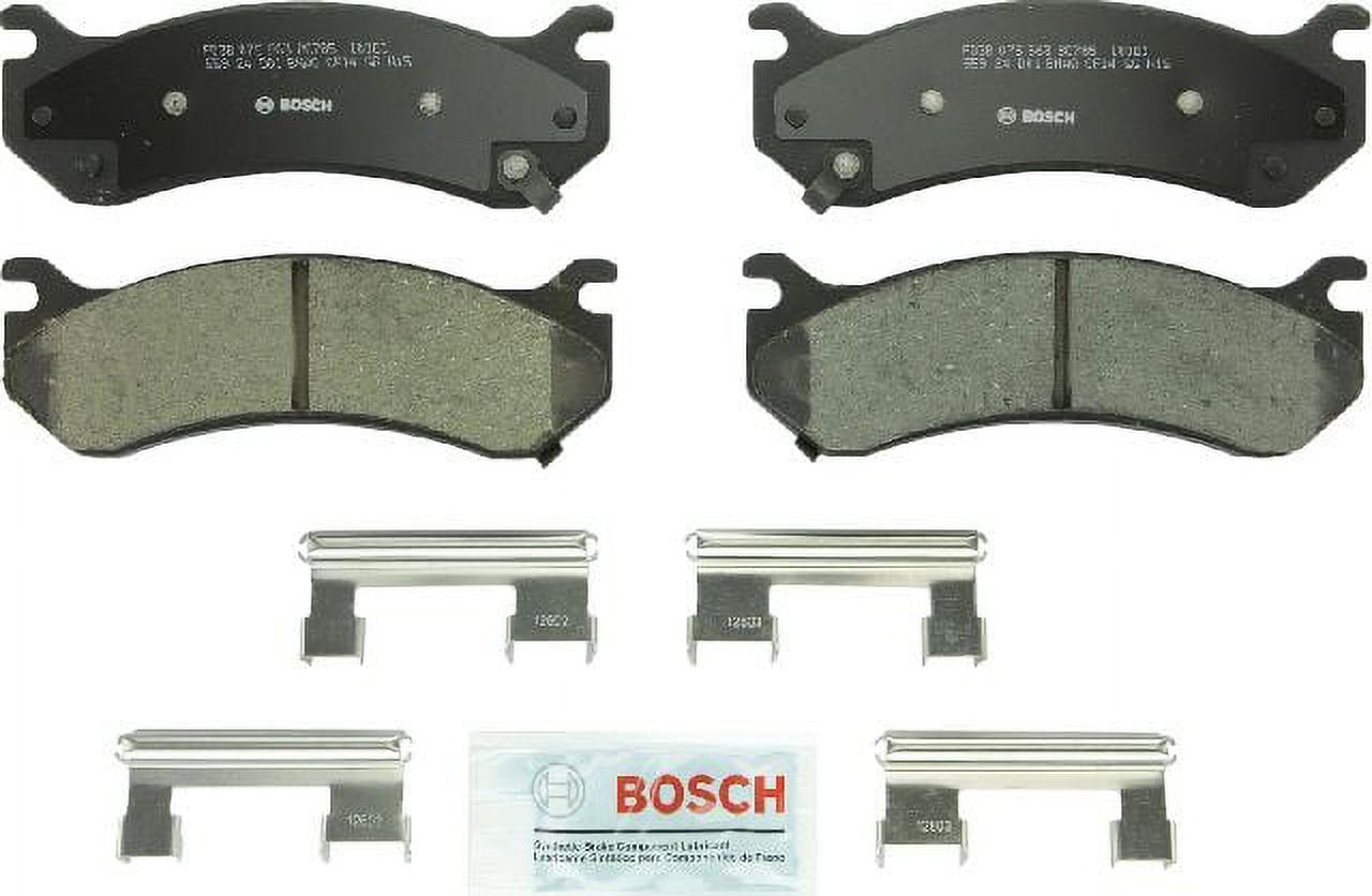 GOPARTS Replacement for 20012004 Chevrolet Silverado 1500 Rear Disc Brake Pad Set for