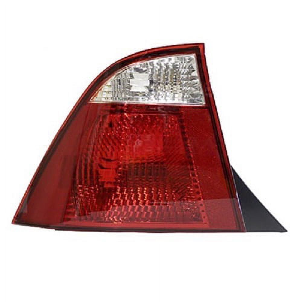 GOPARTS Replacement for 2005 2007 Ford Focus Rear Tail Light Lamp Assembly / Lens / Cover