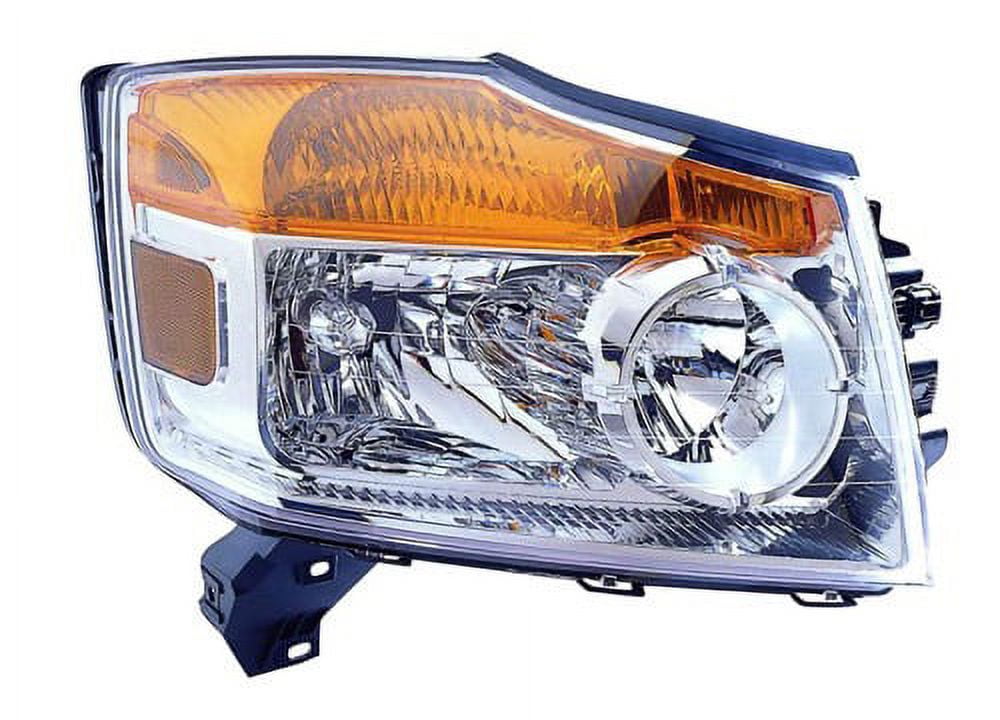 GOPARTS Replacement for 2008 2012 Nissan Armada Front Headlight