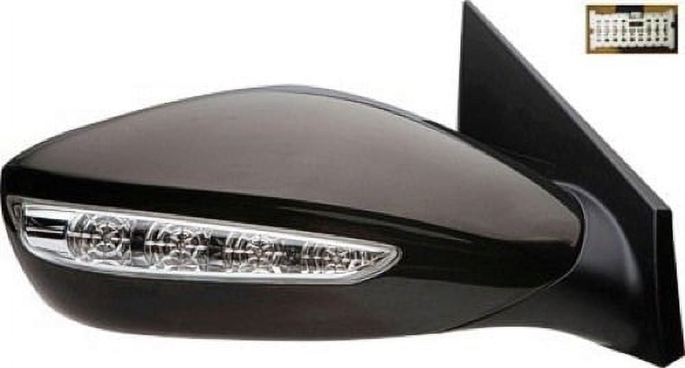 GOPARTS Replacement for 2011 2011 Hyundai Sonata Side View Mirror Assembly / Cover / Glass
