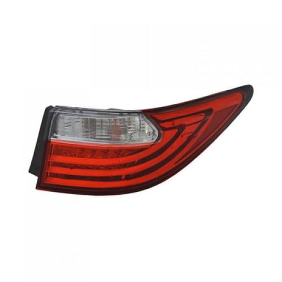 GO-PARTS Replacement for 2013 - 2015 Lexus ES350 Tail Light Rear Lamp Assembly Replacement - Right (Passenger) (CAPA Certified) LX2805113C Replacement For Lexus ES350