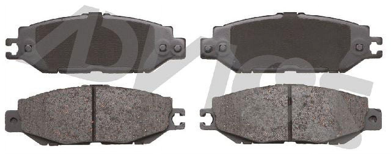 GOPARTS Replacement for 19932000 Lexus LS400 Rear Disc Brake Pad Set