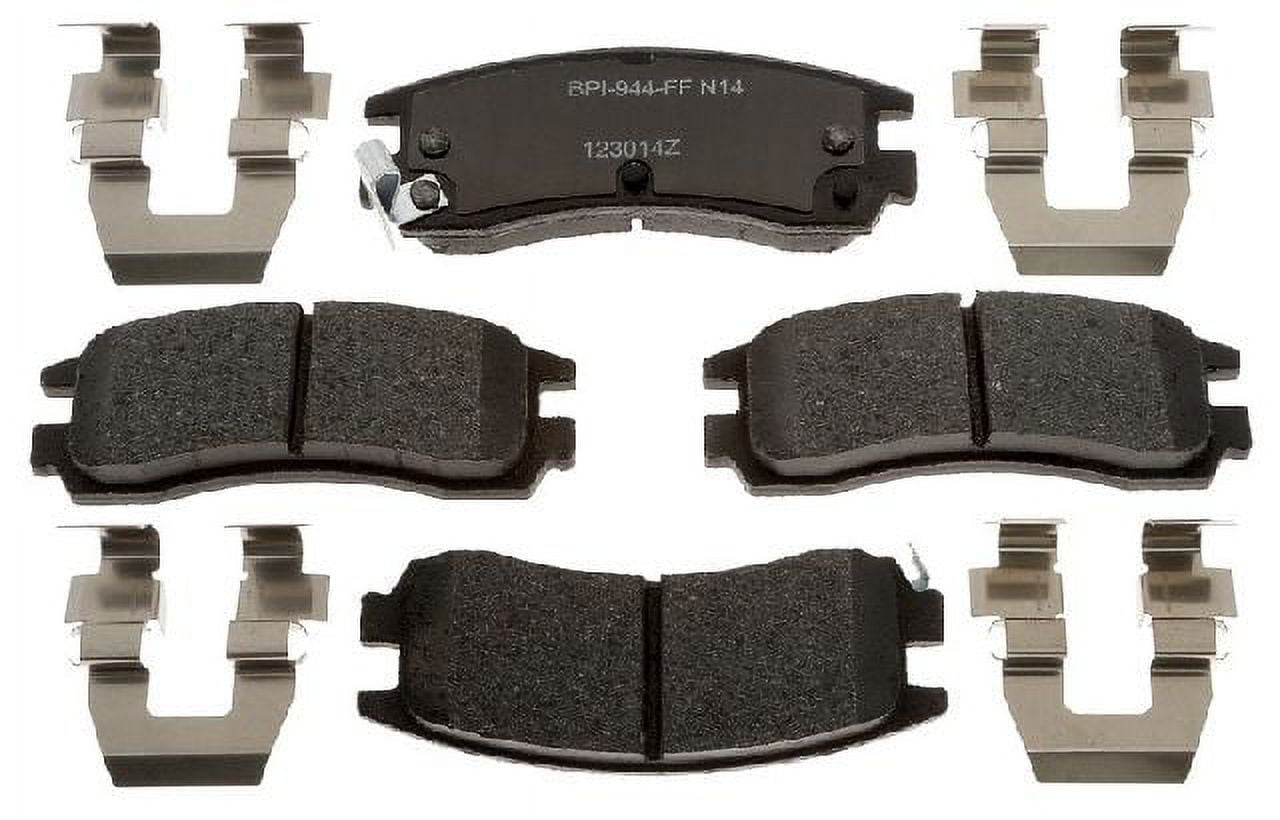 GOPARTS Replacement for 19972005 Cadillac DeVille Rear Disc Brake Pad