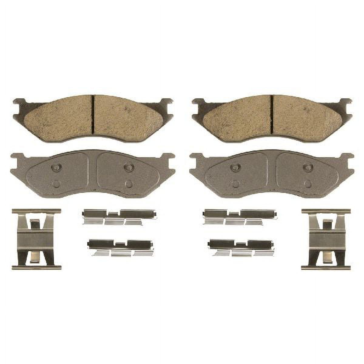 GOPARTS Replacement for 20042006 Dodge Durango Front Disc Brake Pad Set for Dodge Durango