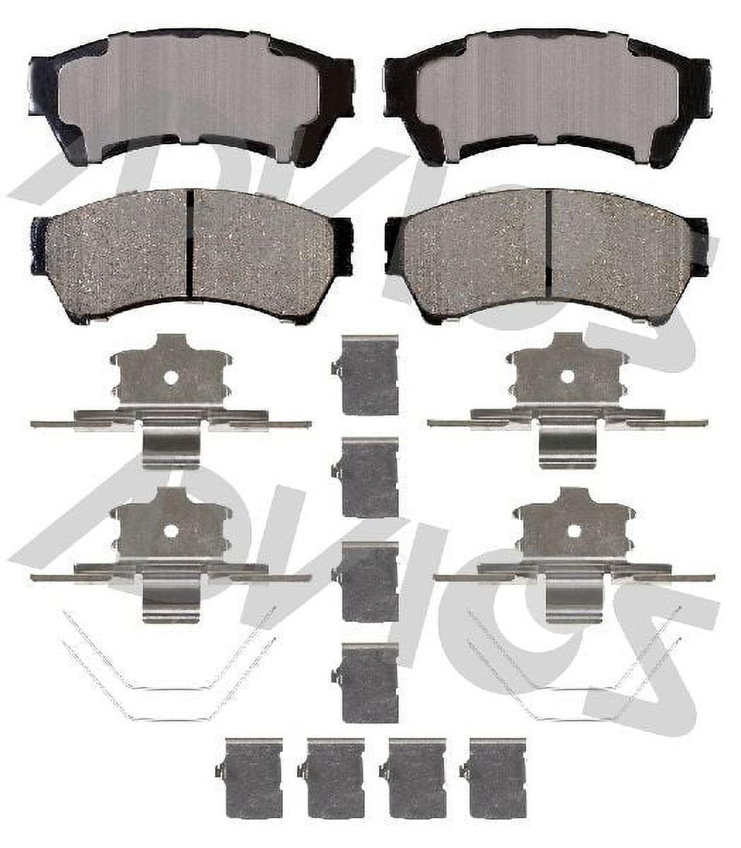 GOPARTS Replacement for 20072012 Lincoln MKZ Front Disc Brake Pad Set
