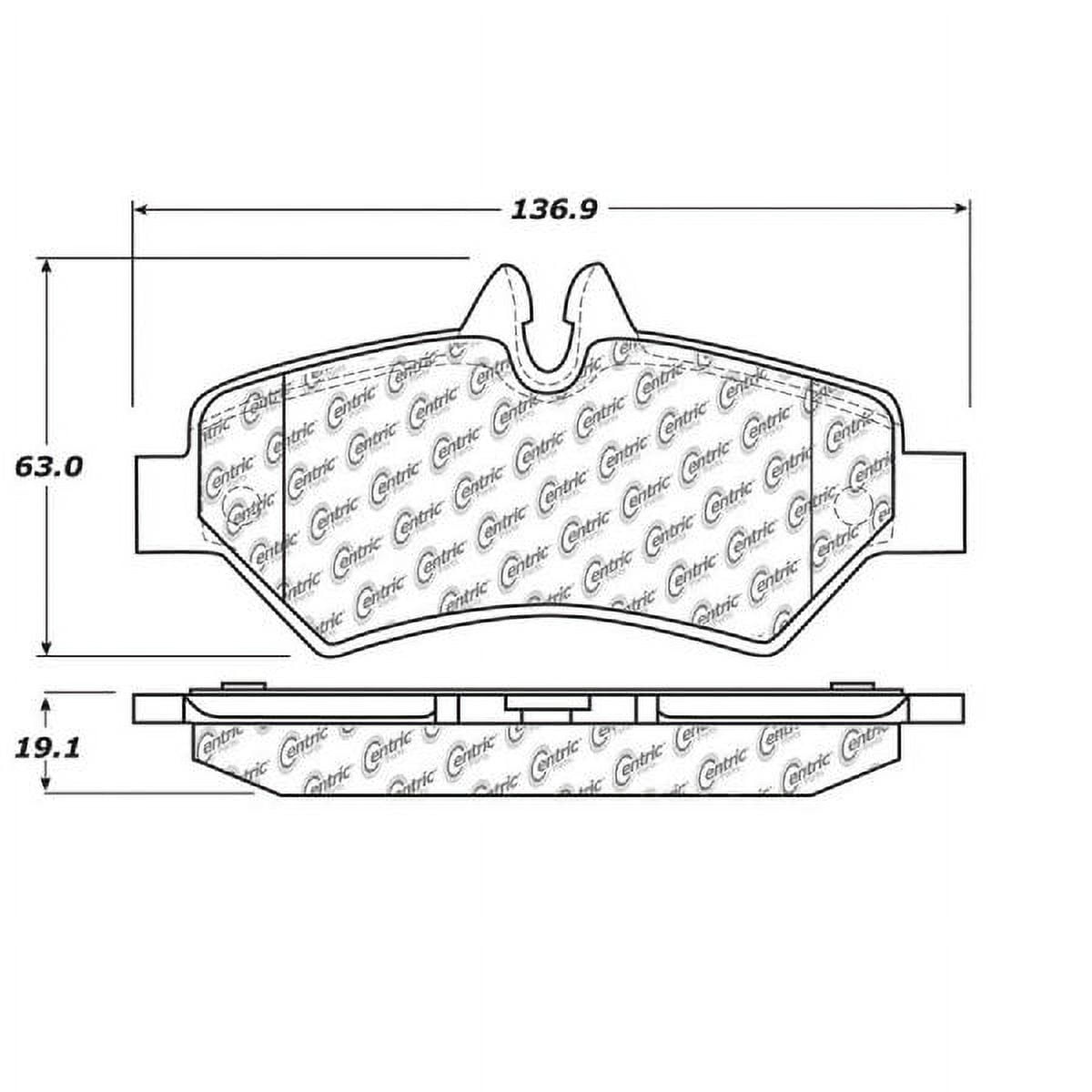 GOPARTS Replacement for 20072016 Freightliner Sprinter 3500 Rear Disc