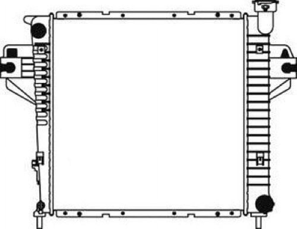 GOPARTS Replacement for 2007 Jeep Liberty Radiator (3.7L V6
