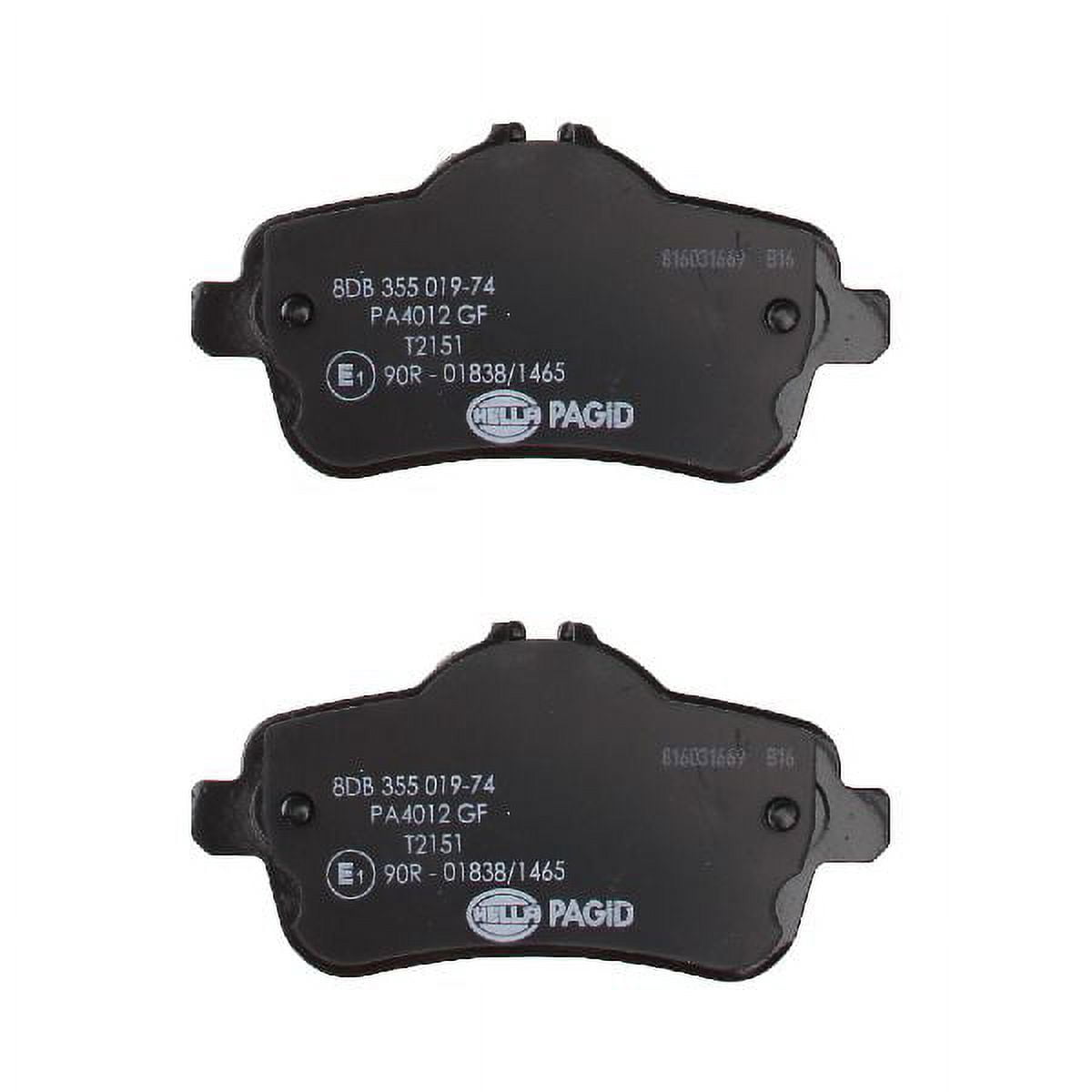 GOPARTS Replacement for 20122015 MercedesBenz ML350 Rear Disc Brake