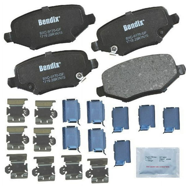 GOPARTS Replacement for 20132013 Dodge Journey Rear Disc Brake Pad