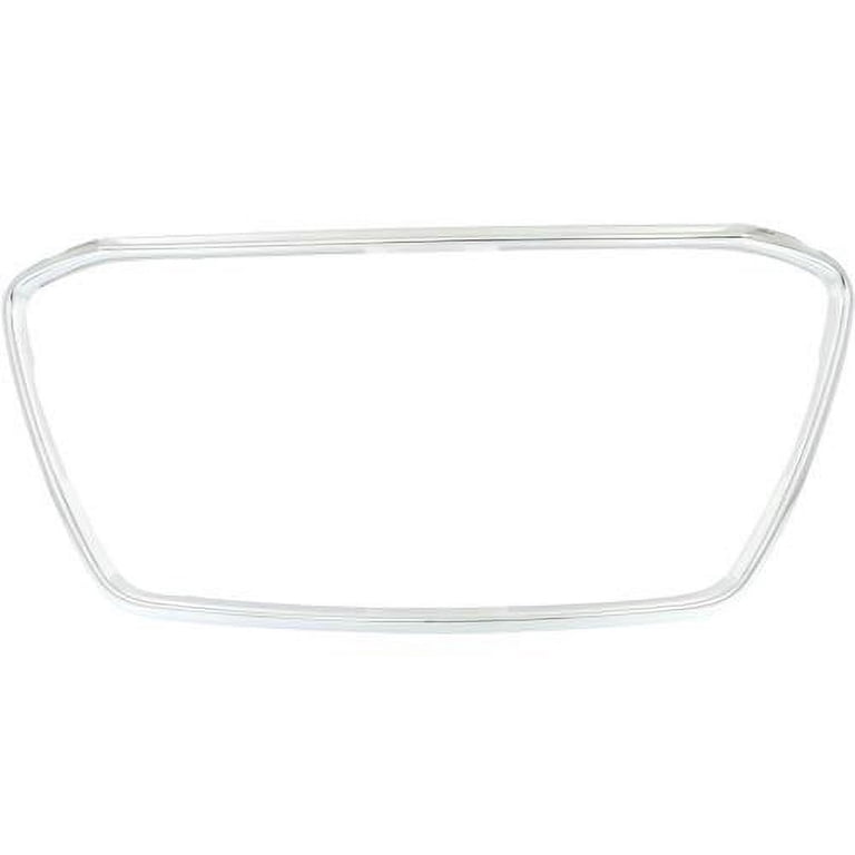 2013-2015 Mitsubishi Outlander Sport/RVR Front Passenger Side Bumper Insert Fog Lamp Bezel Chrome Mi1039116