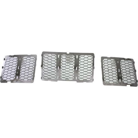 GO-PARTS Replacement for 2014 - 2016 Jeep Grand Cherokee Grille Assembly 68143075AB CH1200366 Replacement For Jeep Grand Cherokee