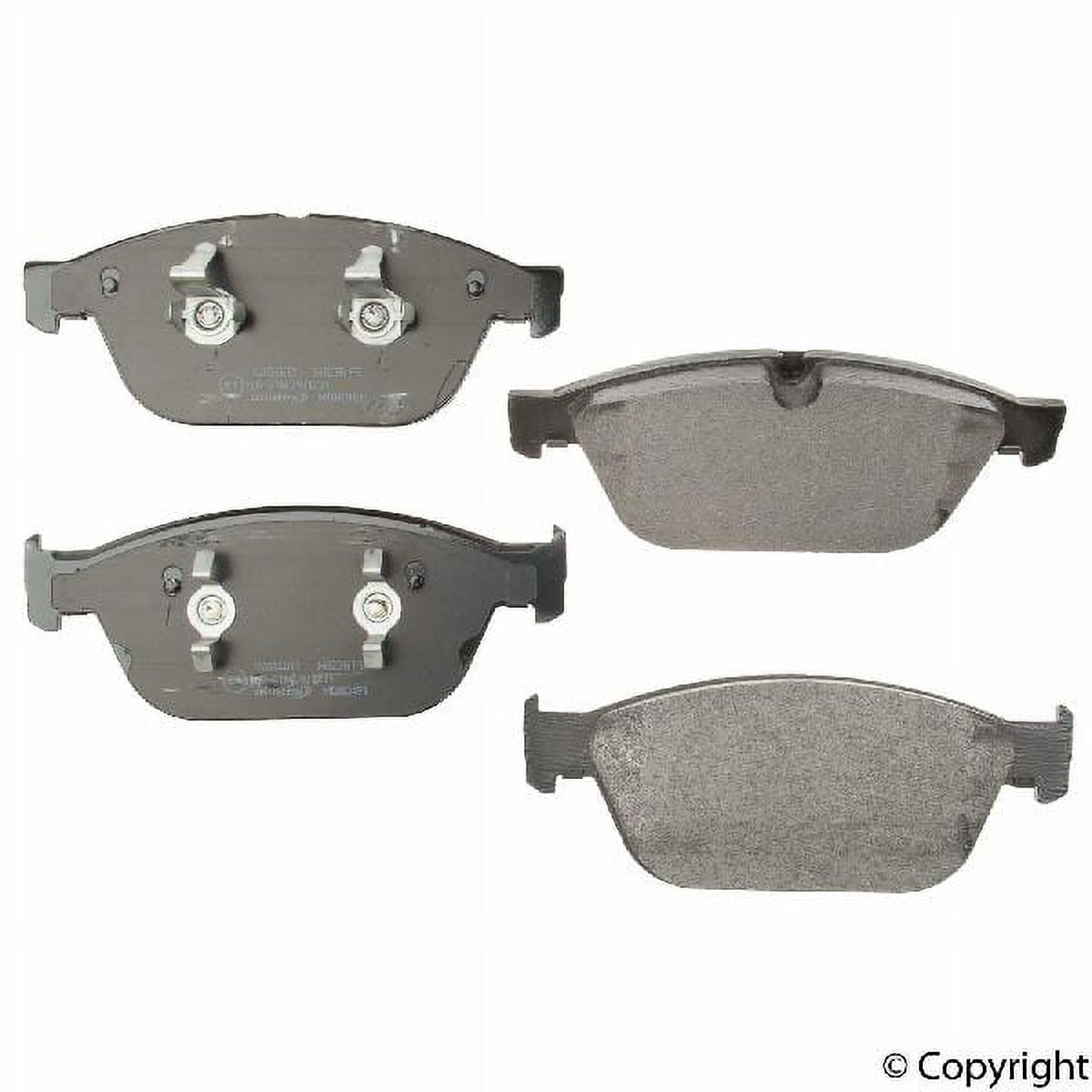 GOPARTS Replacement for 20142017 Audi SQ5 Front Disc Brake Pad Set