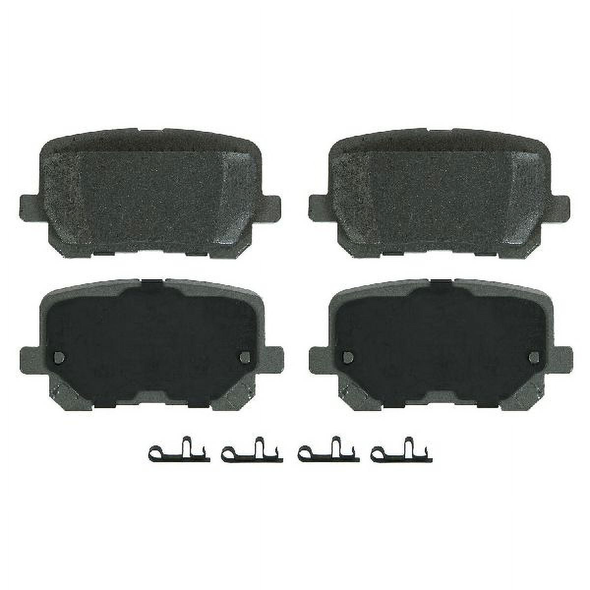 GOPARTS Replacement for 20142018 Dodge Charger Rear Disc Brake Pad Set for Dodge Charger