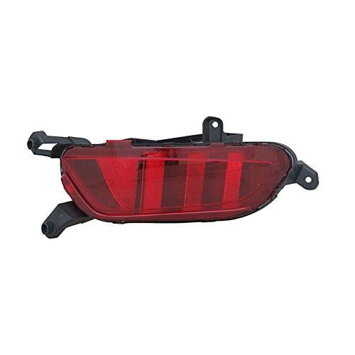 GO-PARTS Replacement for 2016 - 2018 Mazda Cx-3 Rear Bumper Reflector - Right (Passenger) (CAPA Certified) MA1185107C Replacement For Mazda CX-3