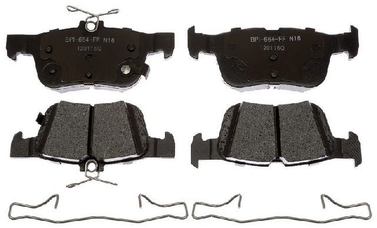 GOPARTS Replacement for 20172018 Ford Escape Rear Disc Brake Pad Set