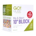 thumbnail image 1 of Accuquilt GO! Qube Mix & Match 10" Block, 1 of 4