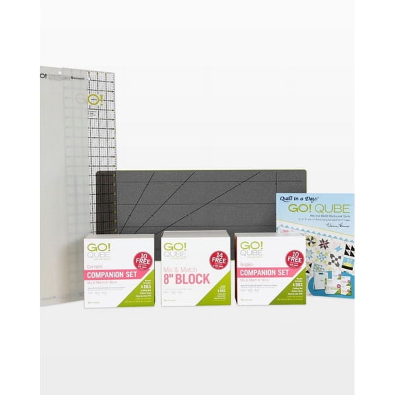Accuquilt GO! Qubed 8" Complete Die Bundle
