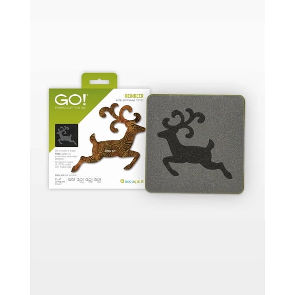 Accuquilt GO! Reindeer Die