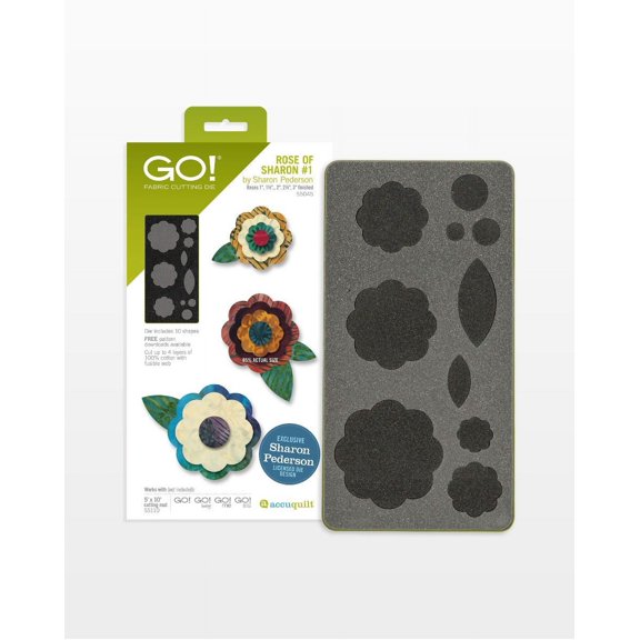 Accuquilt GO! Rose of Sharon by Sharon Pederson Die